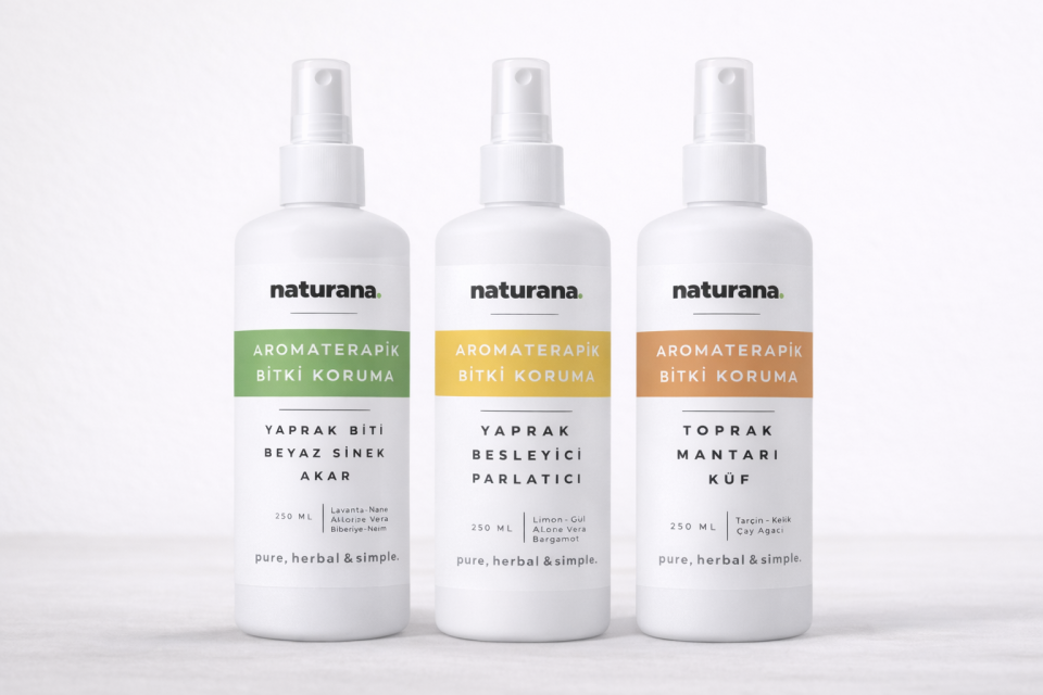 Çiçek Yaprak Toprak Bakım Seti 3X250 ml Sinek-Mantar-Küf Önleyici Yaprak Parlatıcı