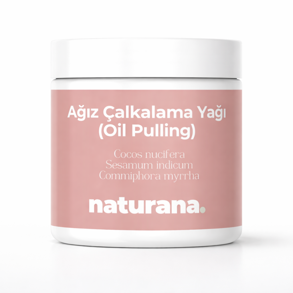 Ağız Çalkalama Yağı (Oil Pulling Yağ Çekme) Hindistan Cevizi Ve Susam Yağı