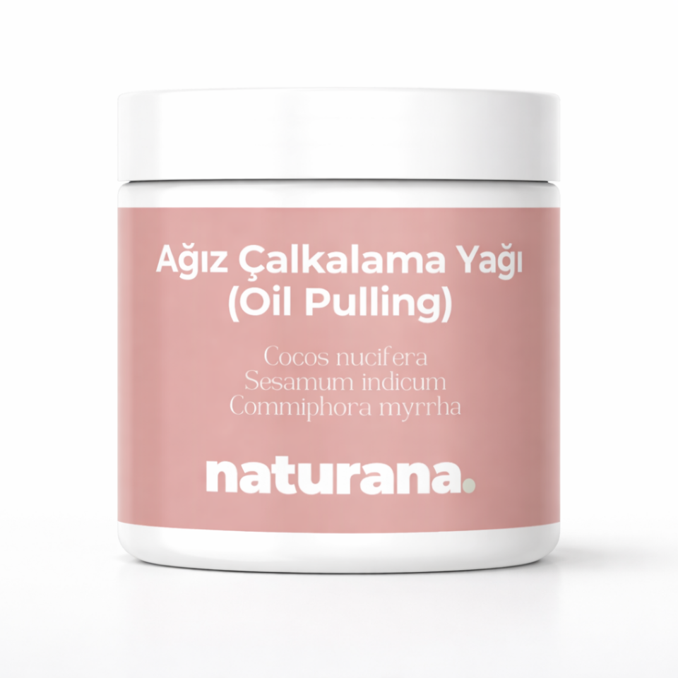 Ağız Çalkalama Yağı (Oil Pulling Yağ Çekme) Hindistan Cevizi Ve Susam Yağı