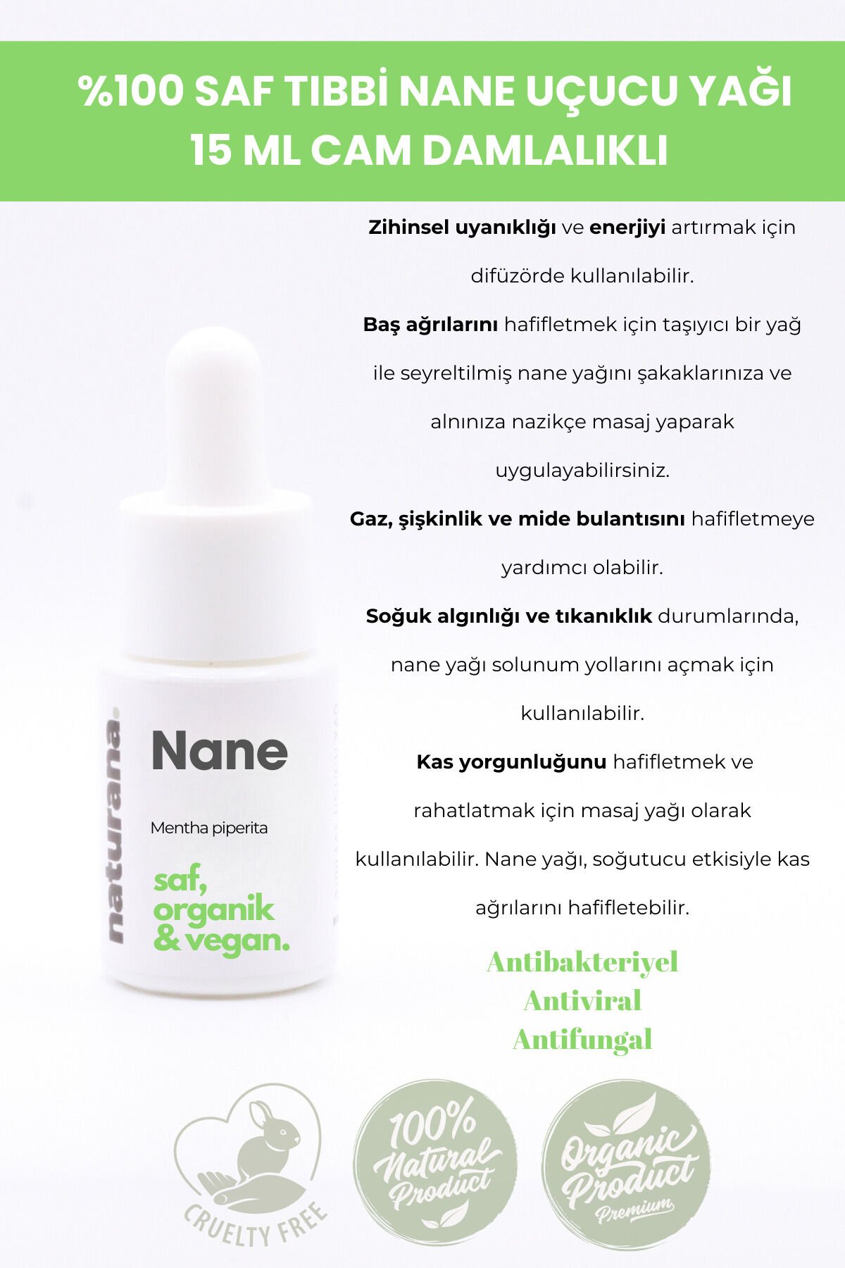 Tıbbi Nane Uçucu Yağı