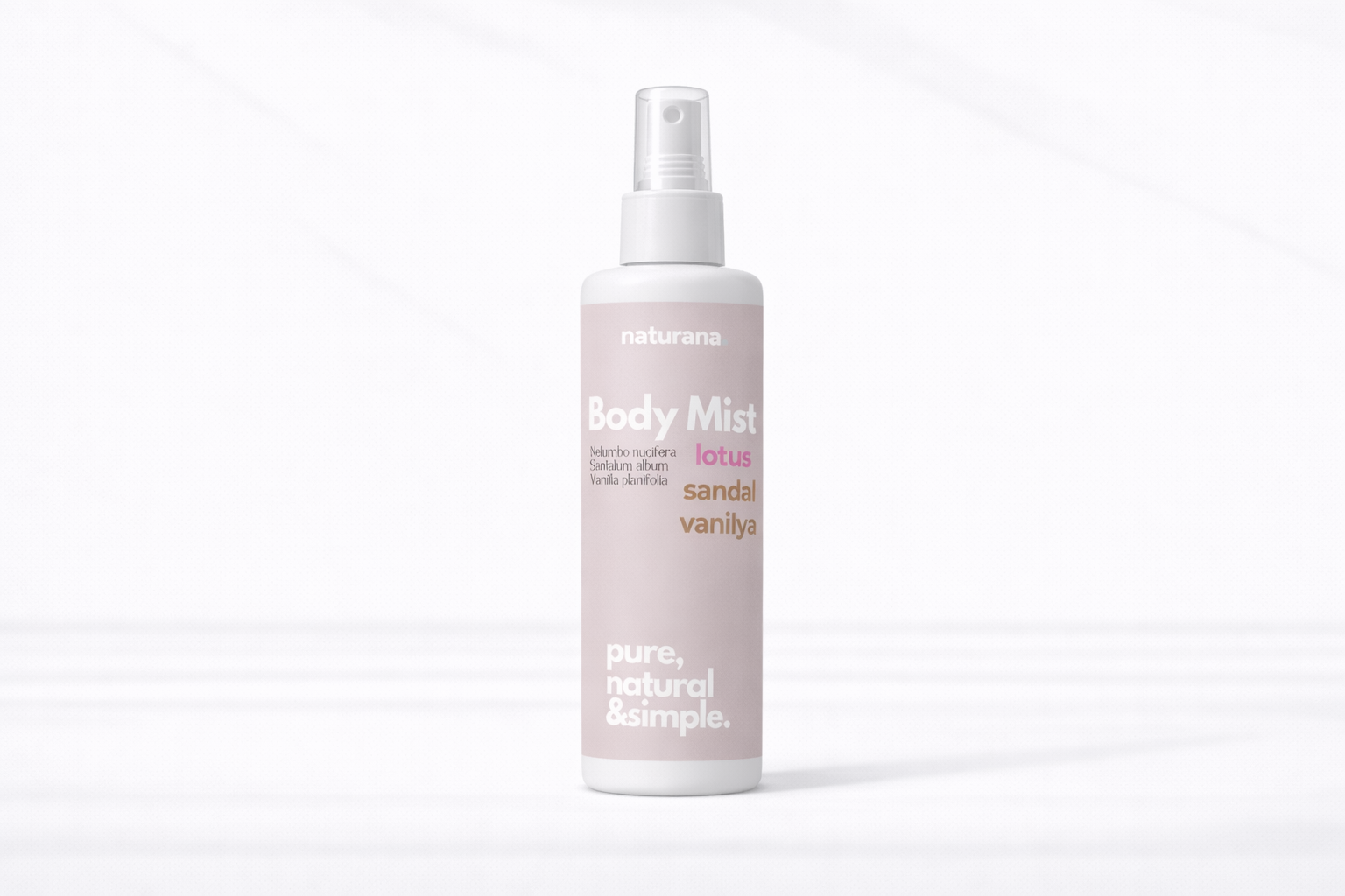 Lotus Sandal Vanilya Body Mist