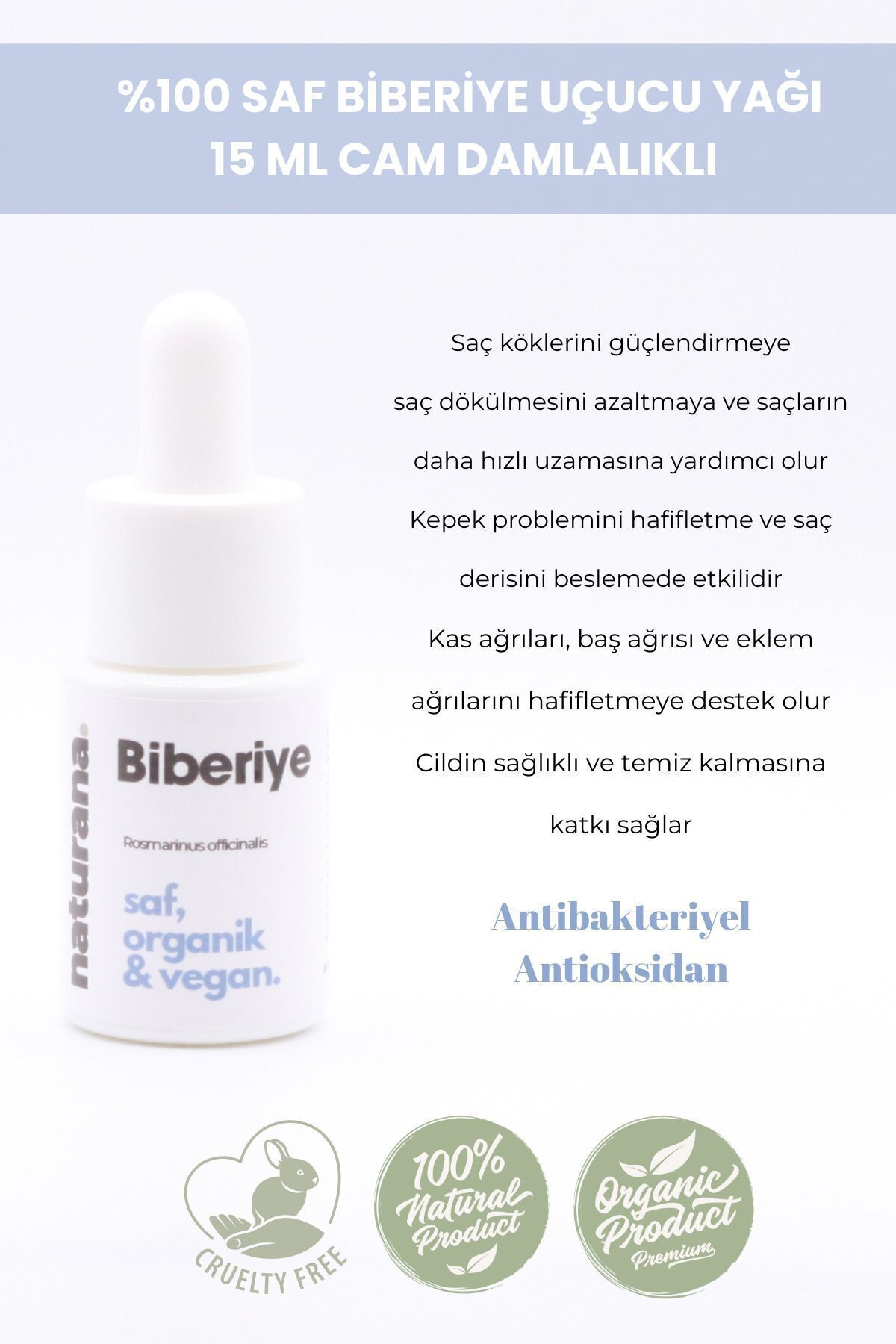 Biberiye Uçucu Yağı