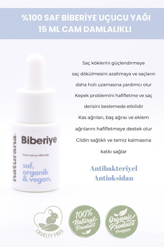 Biberiye Uçucu Yağı