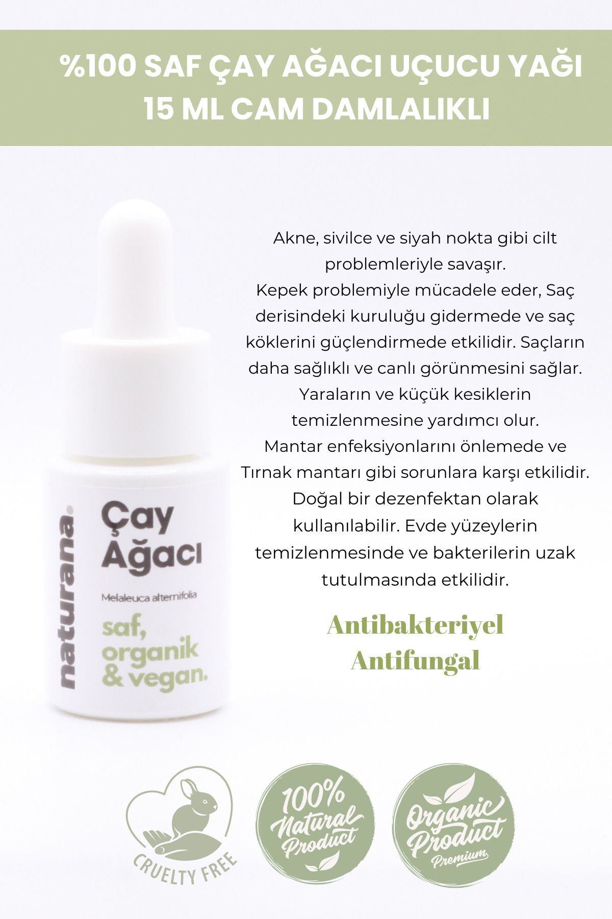 Çay Ağacı Uçucu Yağı