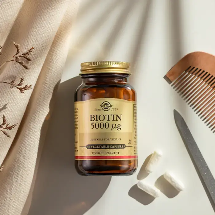 Solgar Biotin 5000 mcg 100 Kapsül